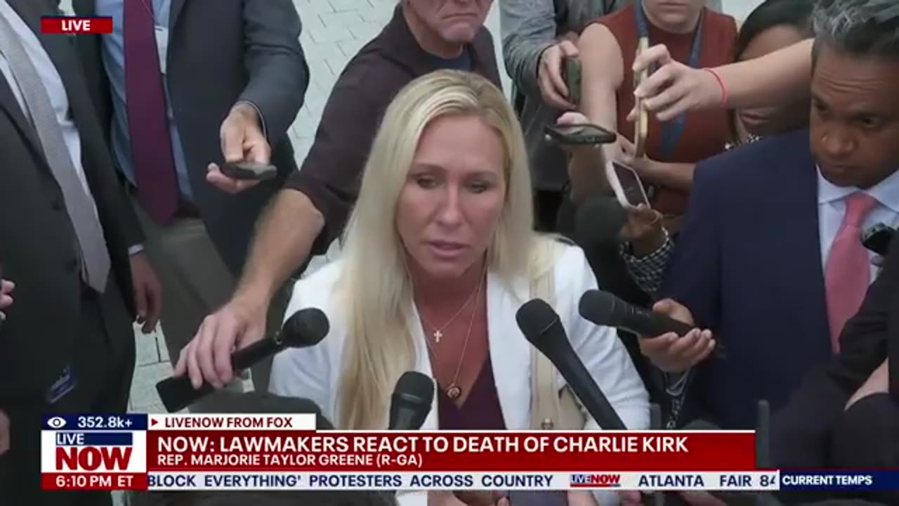 MTG responds to Charlie Kirk's passing