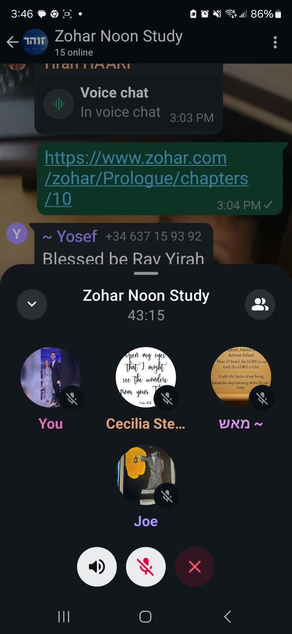 Zohar #10. RAV CHIYA ASCENDS. Given by Raya Mehemna Yirah Ha'ari 5/1/25 (PROLOGUE).
