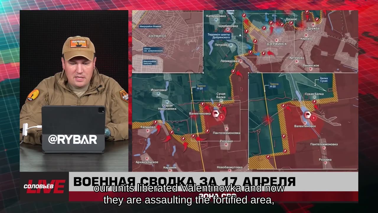 ❗️🇷🇺🇺🇦🎞 🎣 RYBAR HIGHLIGHTS OF THE RUSSIAN MILITARY OPERATION IN UKRAINE ON Apr.18, 2025