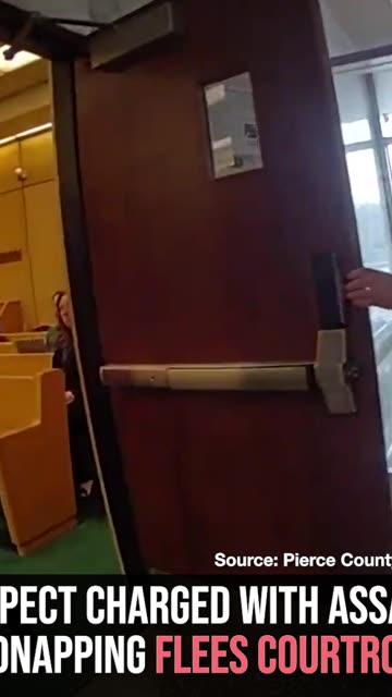 Suspect Charged with Assault, Kidnapping Flees Courtroom