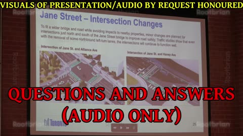 Rockcliffe Flood Mitigation Project - Jane Street/Scarlett Road Bridge Widening - Public Meeting