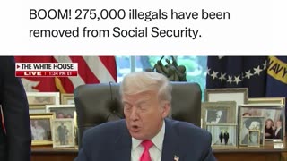 Politics - 2025 Trump On Social Security Kicked Off 275k Illegals Working Americans First