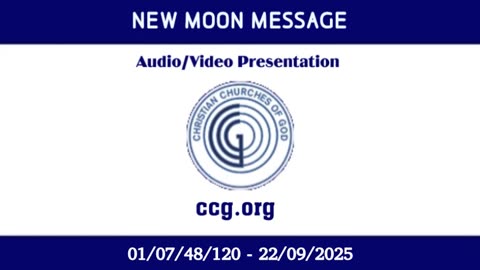 New Moon – TRUMPETS Message (Audio) for 01/07/48/120 - 22/09/2025