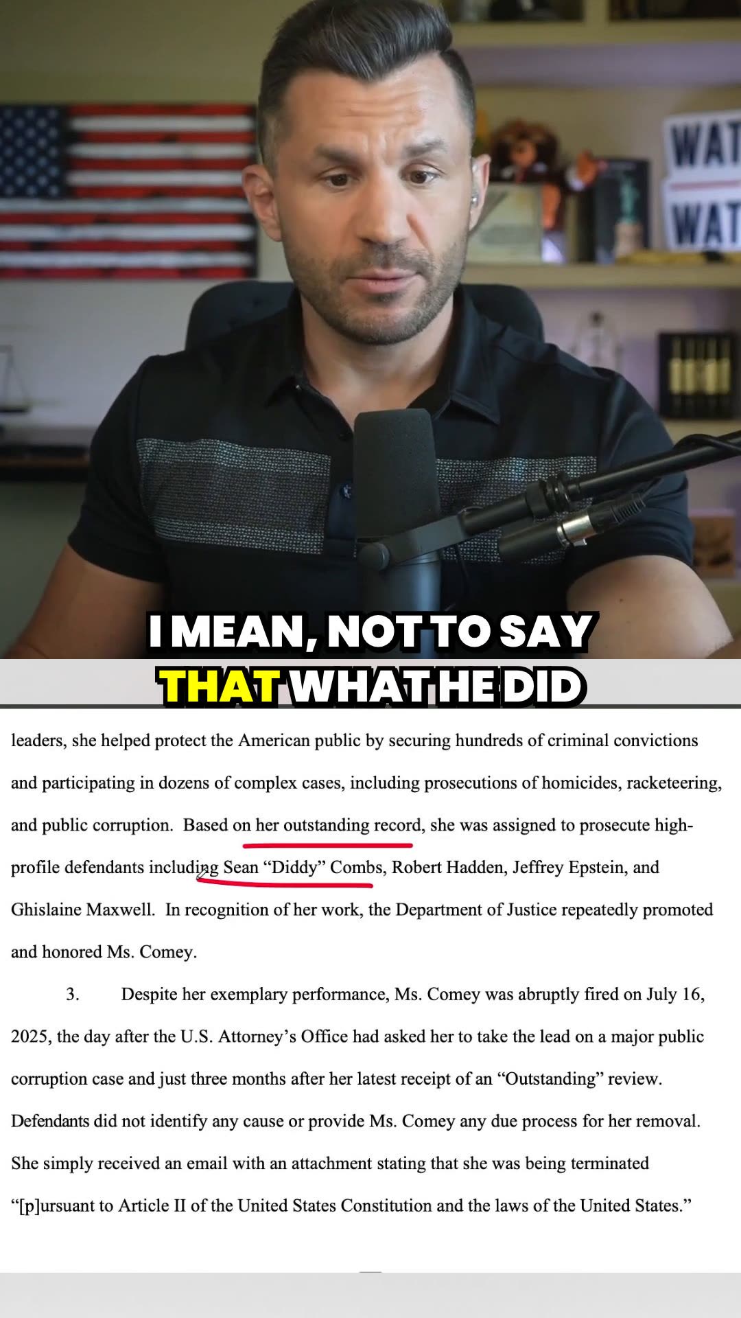 James Comeys Daughter SUES After Sudden Firing