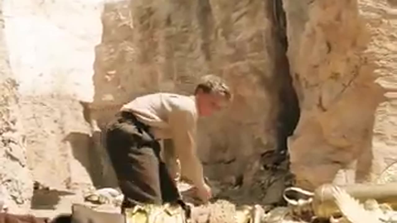 The gold producing river.