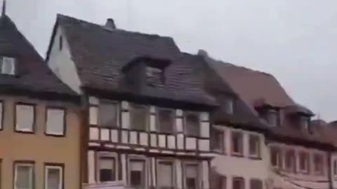 At Christmas markets in Germany, loudspeakers blare the Islamic call to prayer.