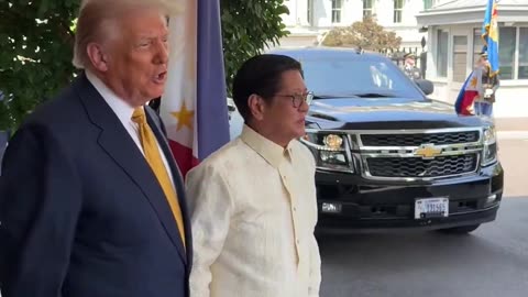 President DonaldTrump welcomes the President of the Republic of the Philippines to the White House