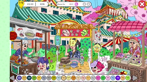 Steam 100 Cats Lost in Japan Find and Color EP04