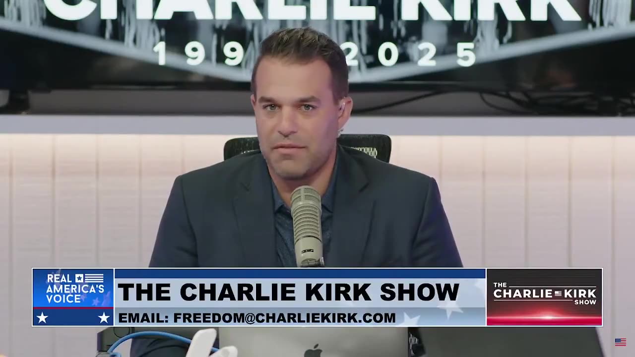 'We Want To Honor Him': Charlie Kirk Show Goes Live With His Seat Left Empty