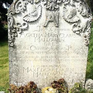 FAMOUS GRAVES - VOL. 630: AGATHA CHRISTIE
