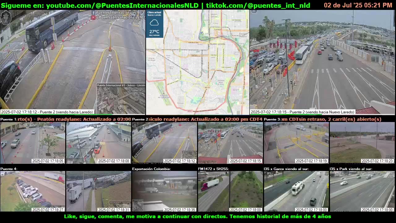 Puentes Internacionales NLD (Youtube / TikTok)