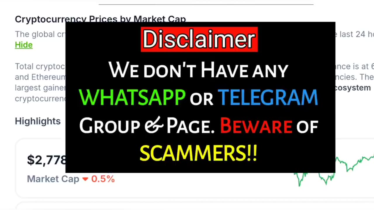 BITCOIN WARNING 😱 Latest Crypto Market Analysis & News Updates Today 📊