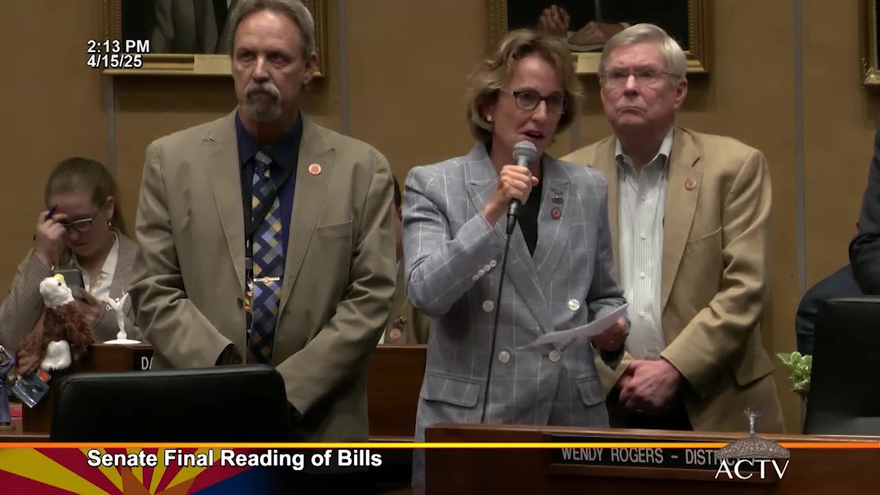 Wendy Rogers Enthusiastically Backs Arizona Stolen Valor Bill SB1424