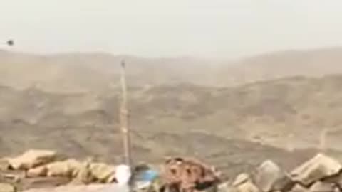 💥🛸 Yemen War | Saudi Soldier Takes Down Houthi Drone with RPG on Border | RCF