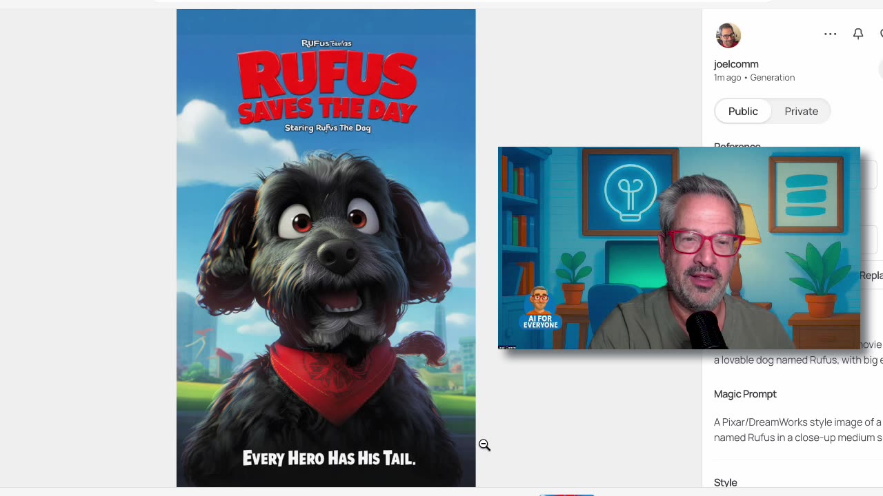 AI Turned Me Into a Movie Poster!
