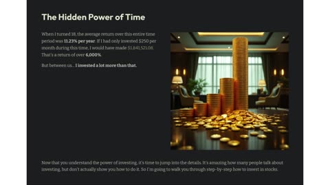 Session 2 - How to made millions on the stock market