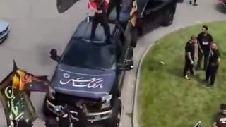 How women are forced to dress in public in Iran. "Just kidding, it's Michigan!"