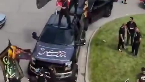 How women are forced to dress in public in Iran. "Just kidding, it's Michigan!"