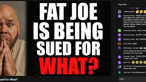 Fat Joe Is Being Sued For What?