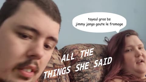 patoufe - all the thing she said