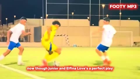 🎵RONALDO JR AND DELFINA SUAREZ SONG | FOOTBALL SONG