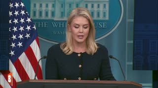 LIVE: Trump Press Secretary Karoline Leavitt Holds Press Conference at White House...