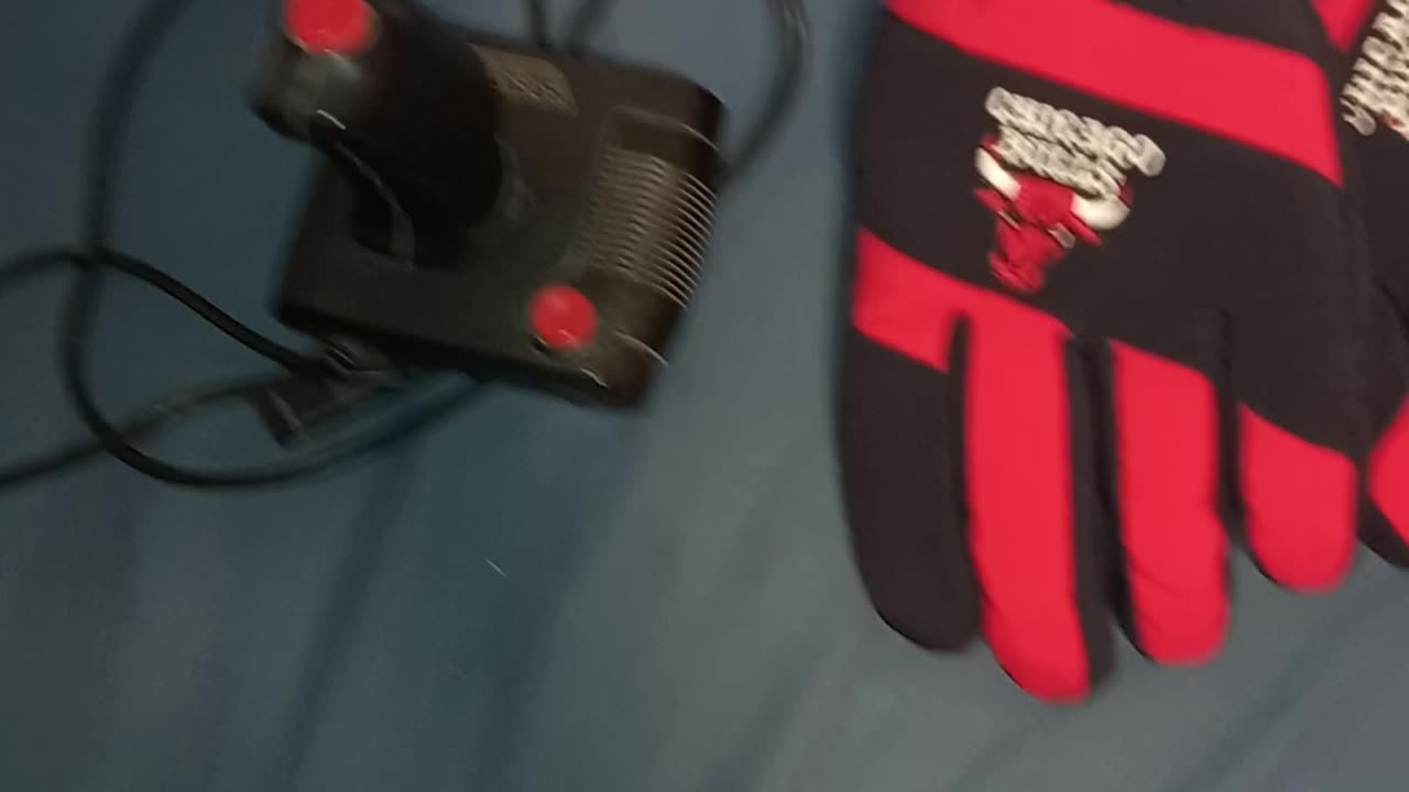 I sold an Atari joystick and Chicago Bulls winter gloves on Facebook Marketplace