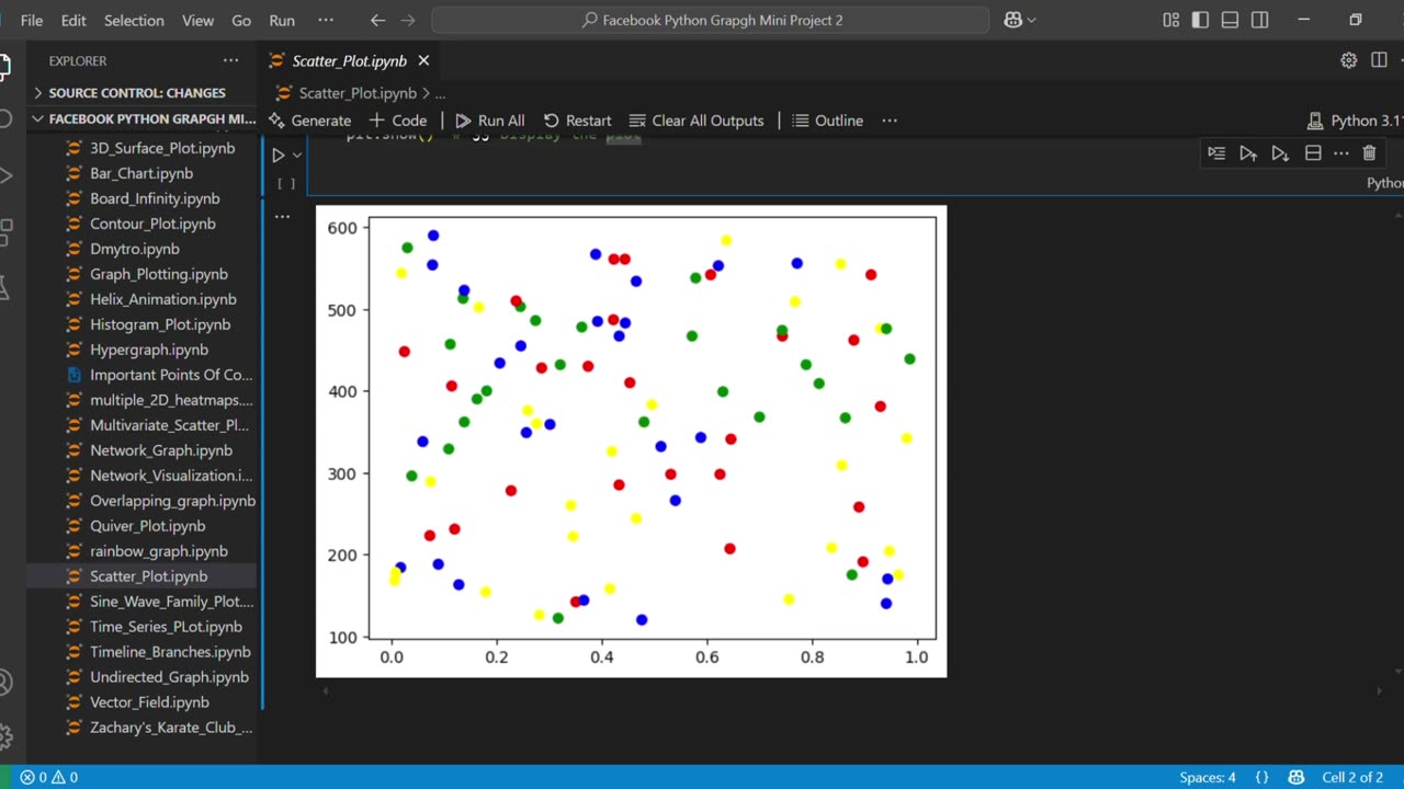 Create Scatter Plot Using Python 📌📈