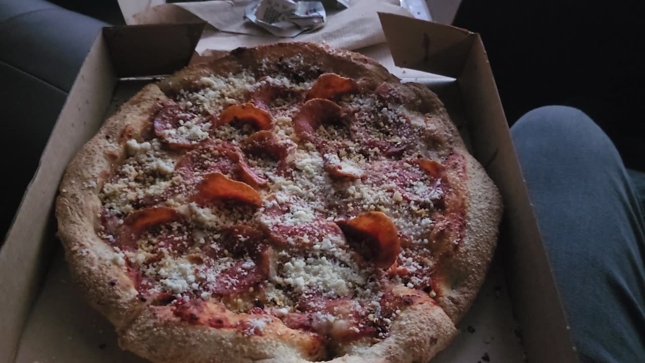 PIZZA AT THE MOVIES
