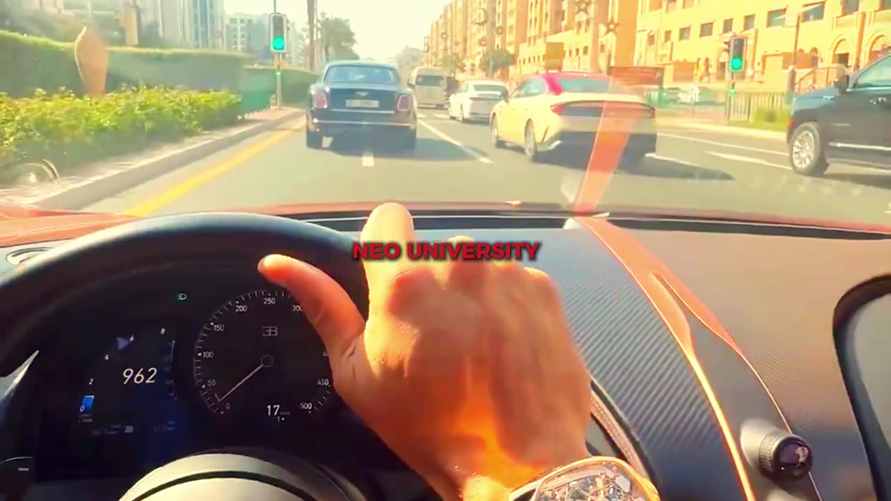 Tate's Bugatti in Dubai