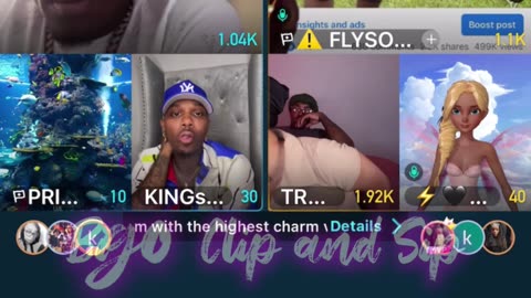 Team PK FlySo Gucci Finesse Supa ft Princejay reading CeeCee 7/29/25 #bigoclipandsip