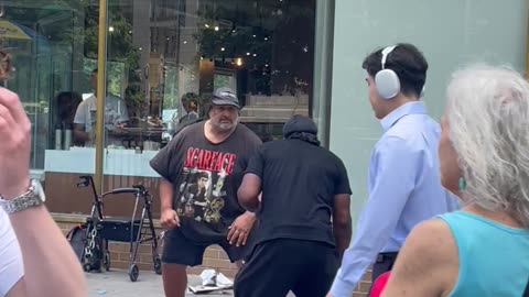 Tense Confrontation Over Alleged Racial Remark Escalates