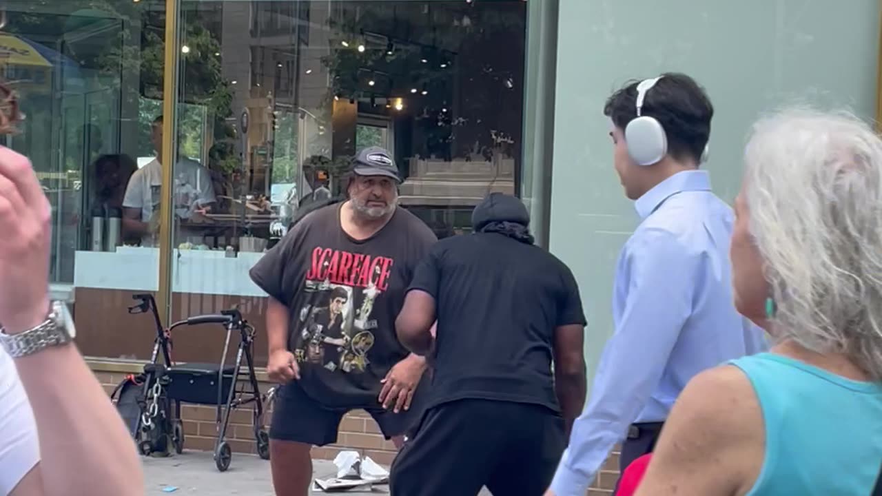 Tense Confrontation Over Alleged Racial Remark Escalates
