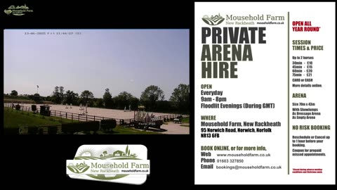 Mousehold Farm All Weather Riding arena