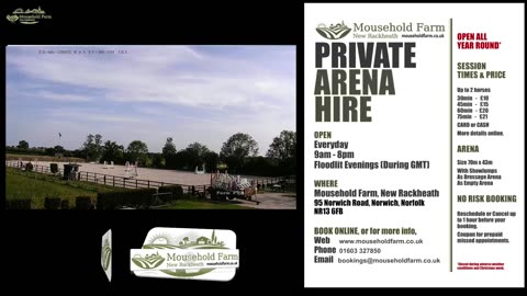 Mousehold Farm All Weather Riding arena