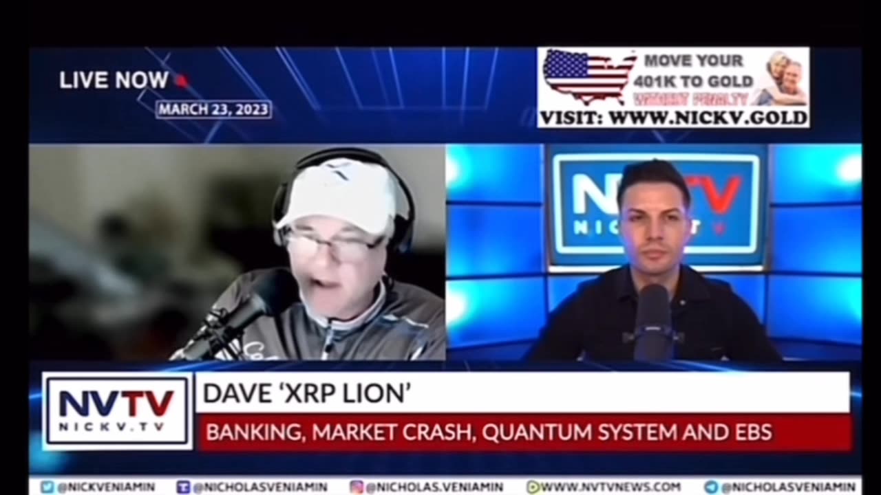 Money sitting in the Quantum Financial System with your name on it - Dave on Nicholas Veniamin