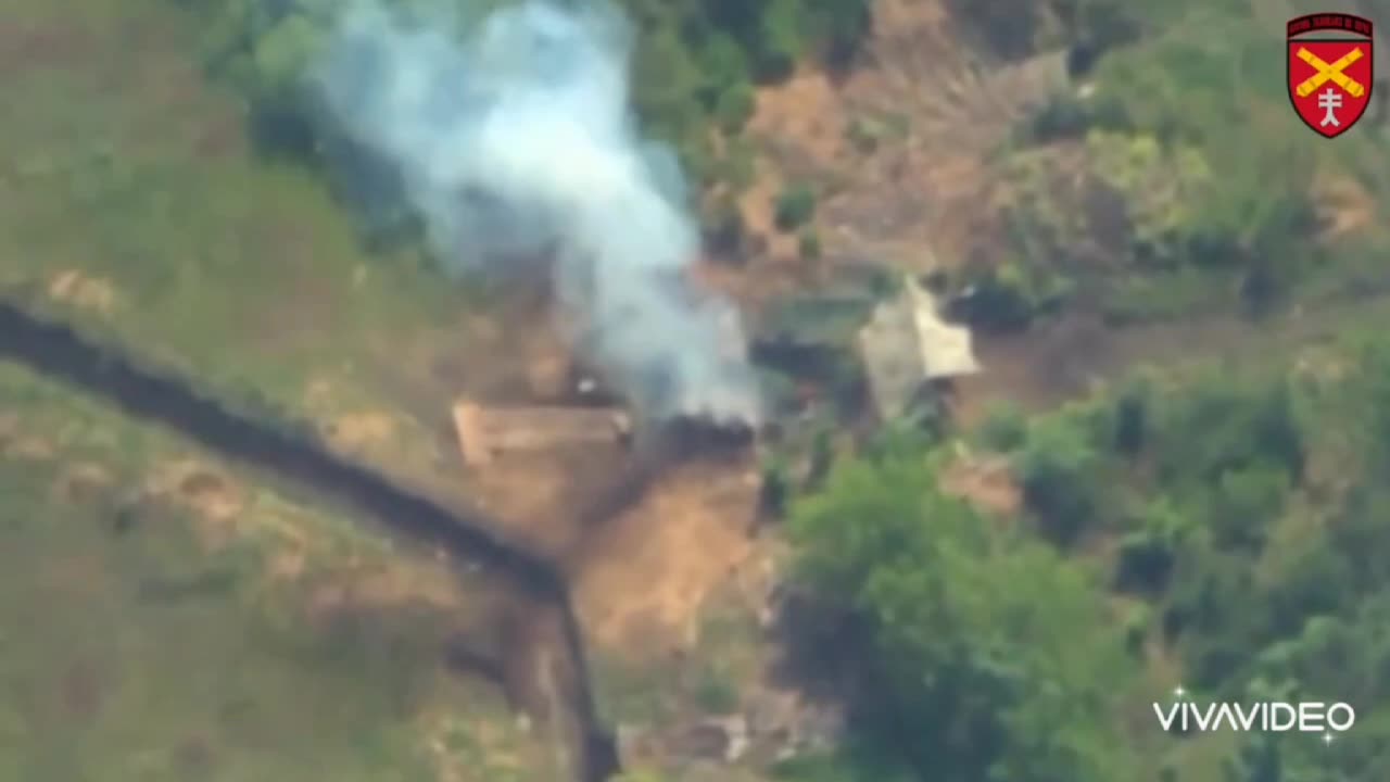 Things Break Down Quickly, After Russian Heavy Gun Is Set Alight(3+ Guns Destroyed)