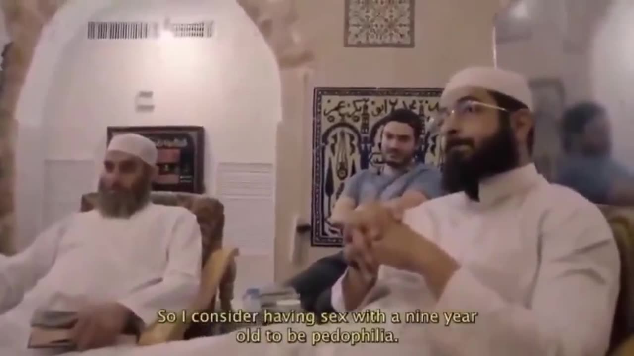 These individuals are telling you to your face, that it is normal to marry a 6 year old girl
