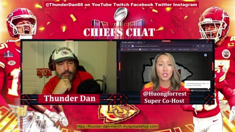 Chiefs Chat LIVE!!! Thunder and Huong talk Travis + Taylor, Nnadi, CEH n Rice
