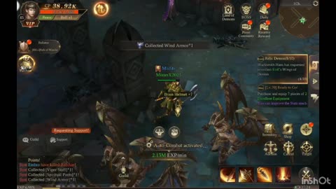 Top Devil Quest, MU gameplay