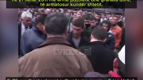 21 Janar 2011: Kur PS protestonte me elementë të krimit të organizuar, me armë dhe grantata dore