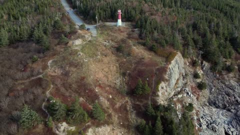 "Cape Spencer: Exploring the Maritime History and Coastal Beauty of New Brunswick" @DJI