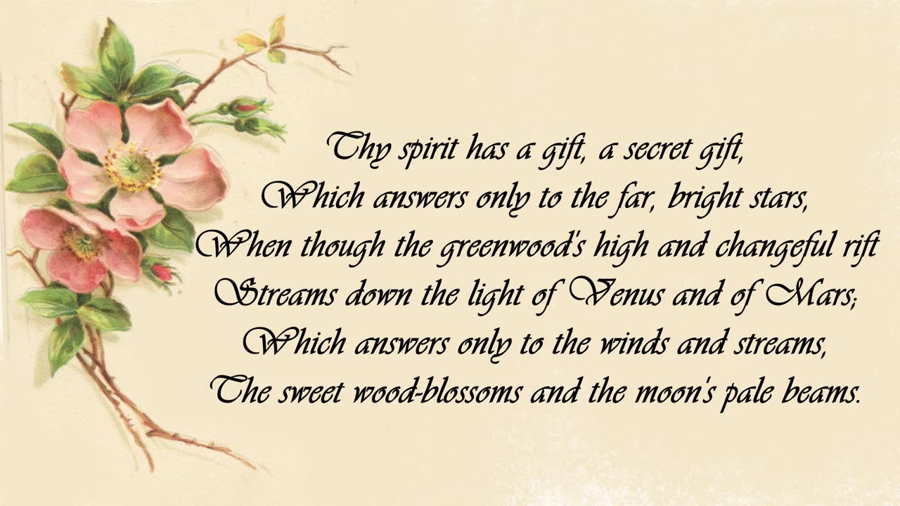 Eglantine. - The Language of Flowers