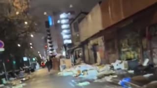 German girls are shocked by what they see in Paris on their way to their hotel.