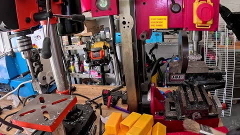 Homemade Bench/pin punch block