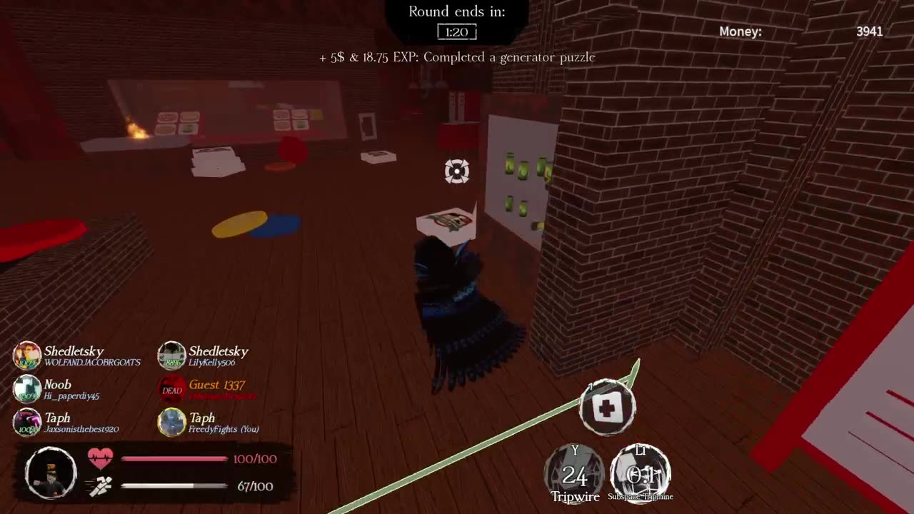 Roblox - Forsaken Gameplay - Shredded as Pursuer Slasher - No Commentary - 9/21/2025