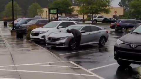 The usual suspect slashes tires for fun. He knows there will be no consequences.
