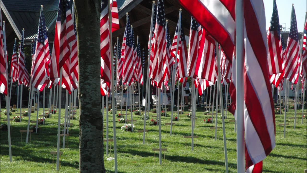 9/11 - Field of Flags, Riverfront Park, Salem OR - 2006