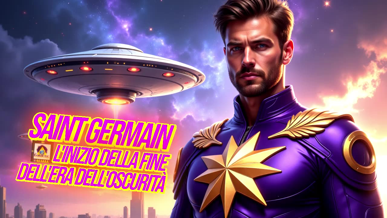🟣🟣🟣SAINT GERMAIN: L’INIZIO DELLA FINE DELL’ERA DELL’OSCURITÀ