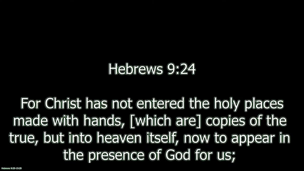 It Only Takes One. Hebrews 9 23-28,11 - 14,19 - 22